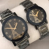 Vintage Paris Eiffel Tower Dial Wrist Watch Pair For Unisex 75441