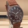 New Smart Stylish Watch With Strap Brown For Men's | 24hours.pk