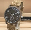 New Smart Stylish Watch With Strap Coffee Colors For Men's | 24hours.pk