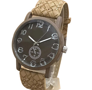 New Smart Stylish Watch With Strap Coffee Colors For Men's | 24hours.pk
