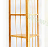 New Kitchen Home Decoration Furniture Bamboo Corner 4 Floor Stand Shelf | 24hours.pk