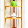 New Kitchen Home Decoration Furniture Bamboo Corner 4 Floor Stand Shelf | 24hours.pk