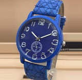 New Smart Stylish Watch With Strap Blue For Men's 61332 | 24hours.pk