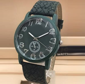 New Smart Stylish Watch With Strap Green For Men's 61332 | 24hours.pk