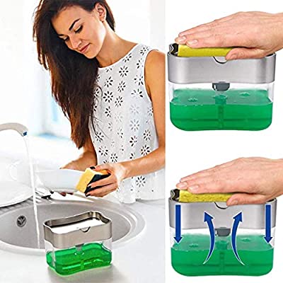 soap dispenser pump sponge holder