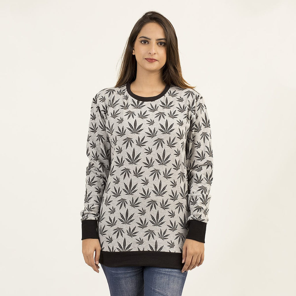 Shirts for Women - Weed (White) Pack of 2