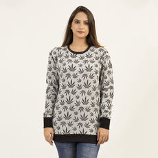 Shirts for Women - Weed (White) Pack of 2