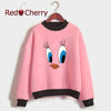 Printed Sweat-shirt Pink (RED CHERRY)