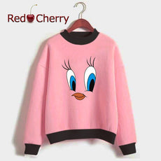 Printed Sweat-shirt Pink (RED CHERRY)