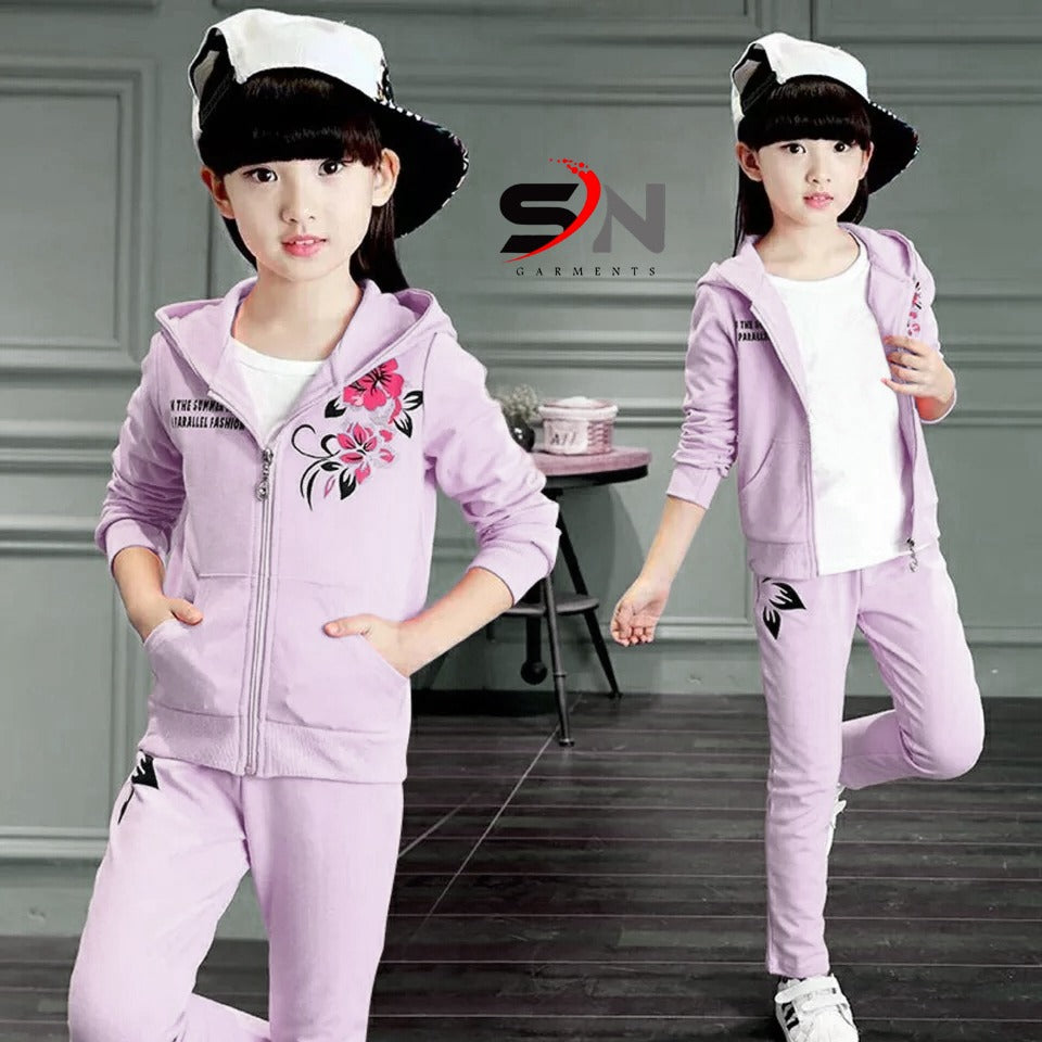 Track Suit Kids Pink