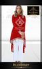 Ladies Suit 2 Piece (Red)