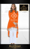 Ladies Suit 2 Piece (Orange)