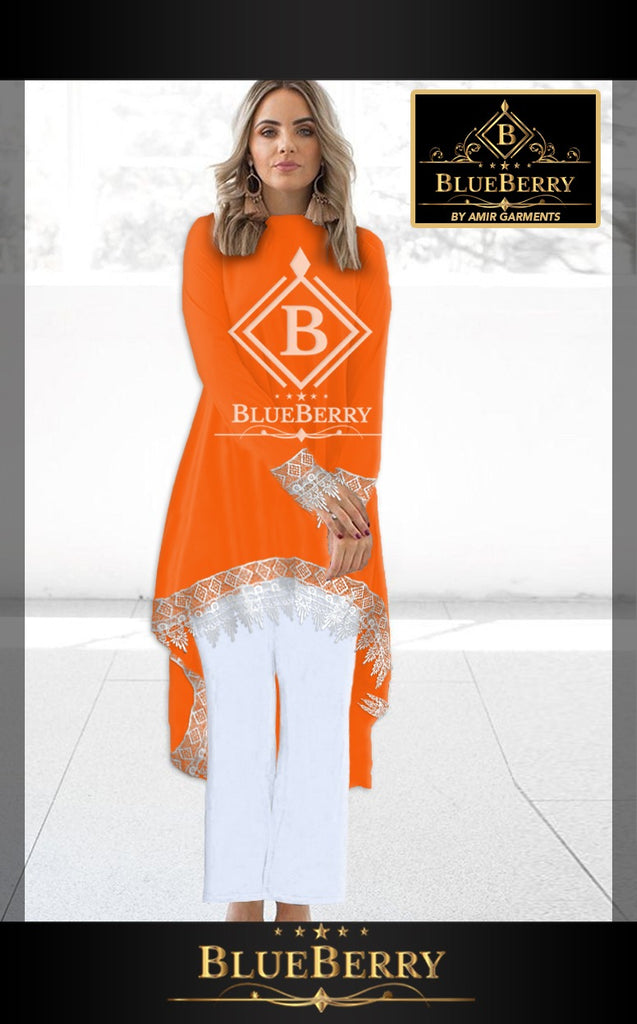 Ladies Suit 2 Piece (Orange)