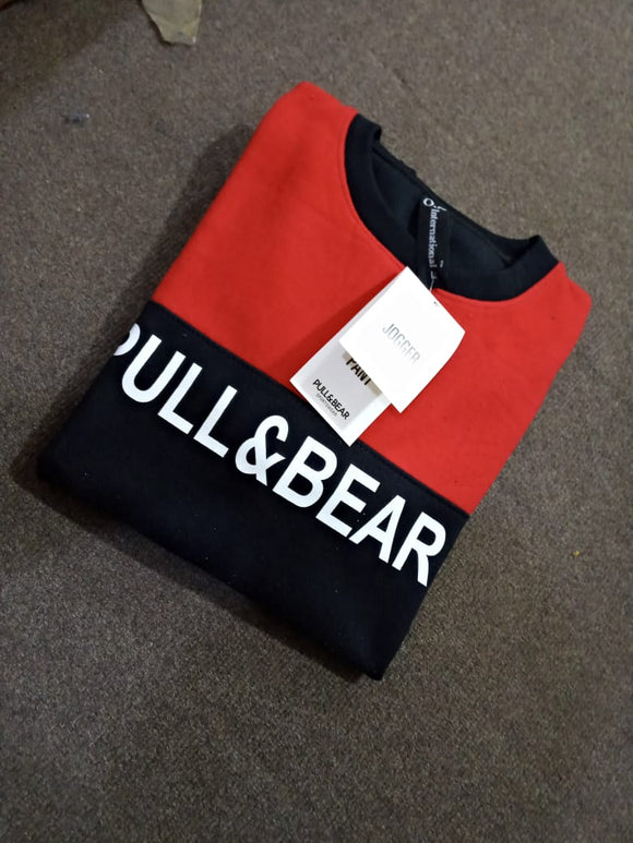Sweat Shirt (Pull & bear) (Red) pack of 2