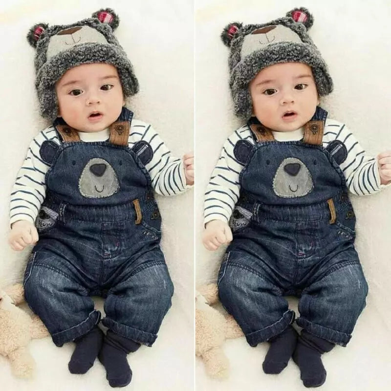 Dungaree (Denim) Boys/Girls (2 Shades of Blue)