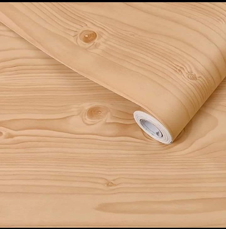 Self Adhesive Wood Grain Design Wrap PVC (Pack of 5)