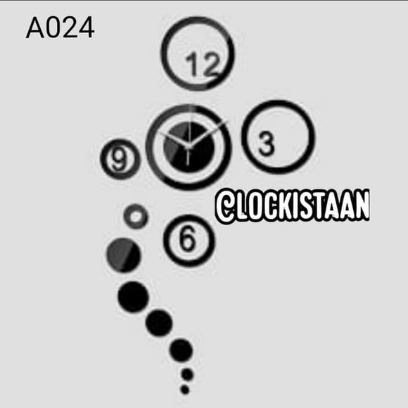 Customized Acyralic Wall Clock (A024)