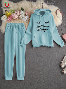 Ladies Track Suit  (RED CHERRY) 006