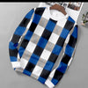 T-Shrit for Men & Women Check Blue (Pack of 2)
