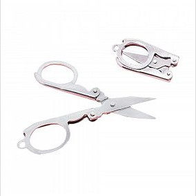 Portable Stainless Steel Foldable Travel Scissor | 24hours.pk