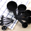 Pack of 3 Food Strainer Skimmer Mesh Strainer & 5 Large + 5 Small Cup Spoon - Measuring Cup and Spoons Set | 24HOURS.PK