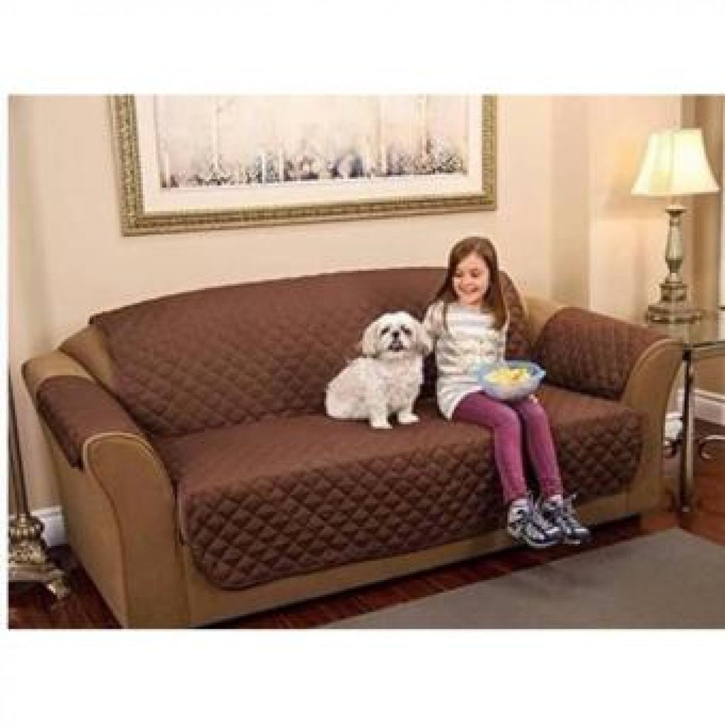 Reversible Washable Couch Coat Cover Double Seat | 24hours.pk
