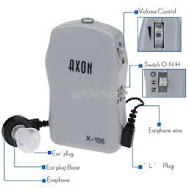 Axon X-136 Hearing Aid | 24hours.pk