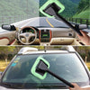 Pack of 2 Car Window Cleaning Windshield  And Car Tissue Sun visor Holder  Leather  Black | 24HOURS.PK