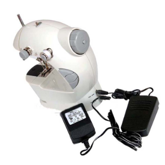 Mini Sewing Machine Portable 4 In 1 With Adapter & Pedal | 24hours.pk