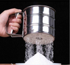 Stainless Steel Sieve Cup Powder Flour Sieve Pastry Baking Tools Home Garden Kitchen Dining Bakeware Cake Tools | 24hours.pk
