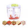 Portable Size 900ML Baby Kids Food Cutter Chopper Vegetable Fruit Meat Grinder Shredder Manual Slicers Kitchen Utensil Random Colorsm 7642 | 24hours.pk