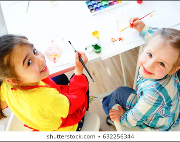 Pack Of 2, Glittery Watercolors With Brush For Kids 3+Ages, MP-301 | 24HOURS.PK