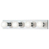 Lighting 4 Light Chrome Wall Light