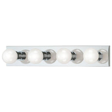Lighting 4 Light Chrome Wall Light