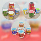 Pack of 2 Random Design Mug Ceramic 225 each pack of 2 | 24hours.pk