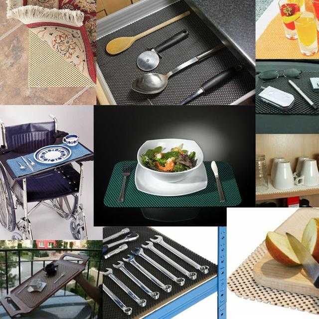 Pack of 2, 2 ANTI-SLIP Roll -FLOOR MAT Grip Cassette Tray for the car home | 24HOURS.PK