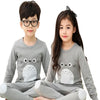 Children Set Boy's Clothing Girl's Cotton Warm Big Boy Boy Baby Cotton Pajamas | 24HOURS.PK