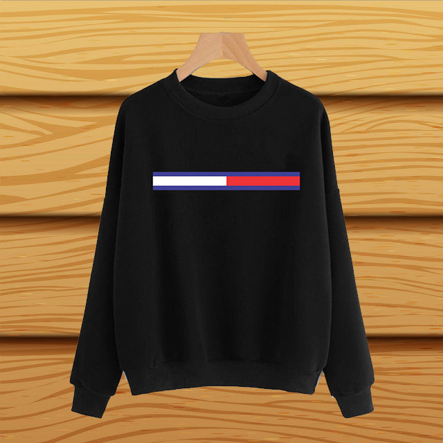 Simple Sweatshirt For Men Black | 24HOURS.PK