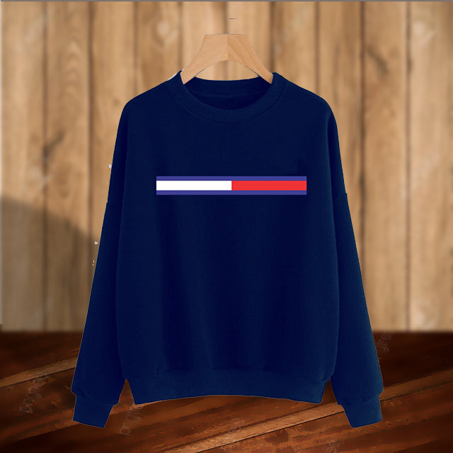 Simple Sweatshirt For Men Blue | 24HOURS.PK