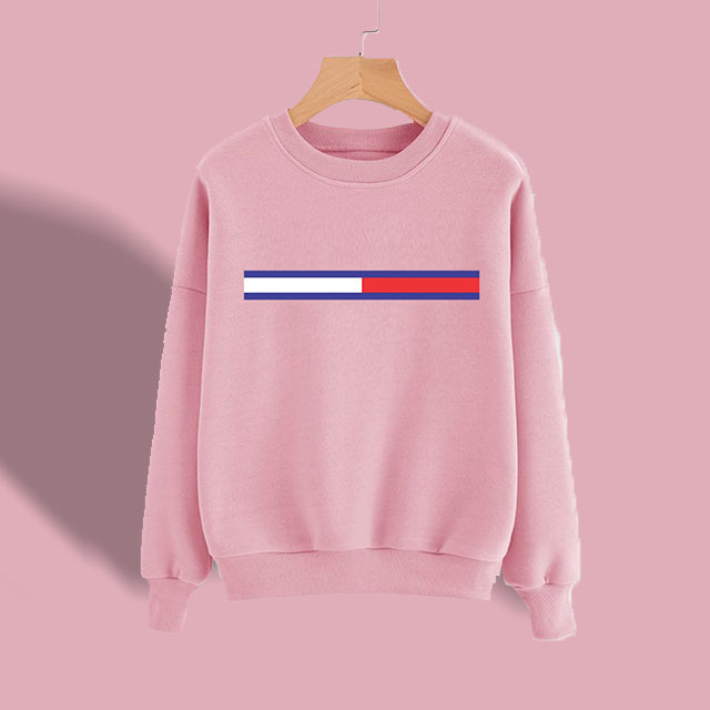 Winter Sweatshirt For Girls - Pink | 24HOURS.PK