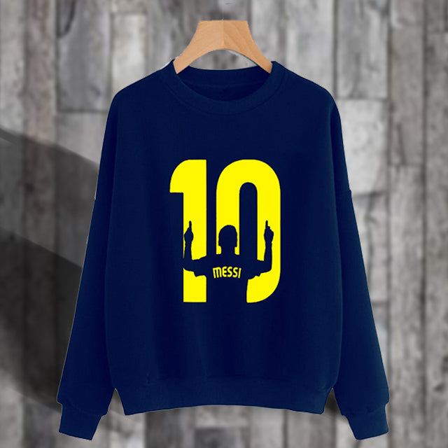 Winter Sweatshirt For Men Blue and Yellow | 24HOURS.PK
