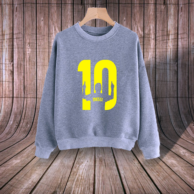 Winter Sweatshirt For Men Grey and Yellow | 24HOURS.PK