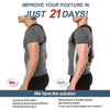Energizing Posture Support Brace Adjustable Straight Strap For Men And Women | 24HOURS.PK