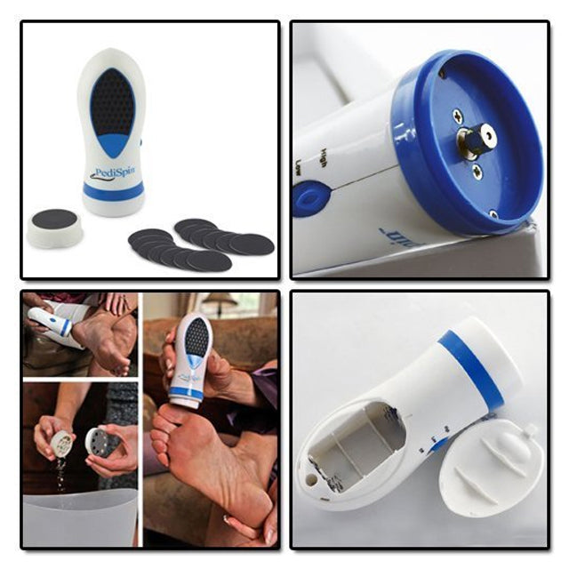 Pedi pedispin Ped Egg centrifuge Electronic foot feet callus Dry Skin Rough hard corn Remove Shaver File foot care pedicure Pedi Kit Set | 24HOURS.PK