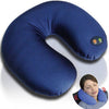 U Shaped Vibrating Massage Pillow Super Comfortable Neck Support Cushion | 24HOURS.PK
