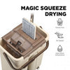 Self-Wash and Squeeze 2 in 1 Dry Flat Mop | 24HOURS.PK