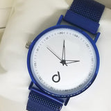 Magnet Chain Scale Style Watch For Womens Blue | 24hours.pk