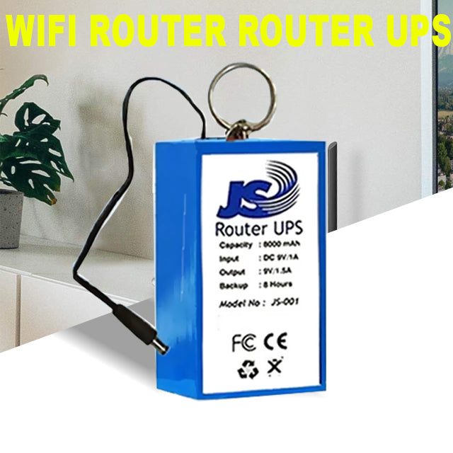 Router UPS 9V For Wifi Router | 24hours.pk