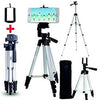 Portable Camera Tripod with Three-dimensional Head & Quick Release Plate | 24HOURS.PK