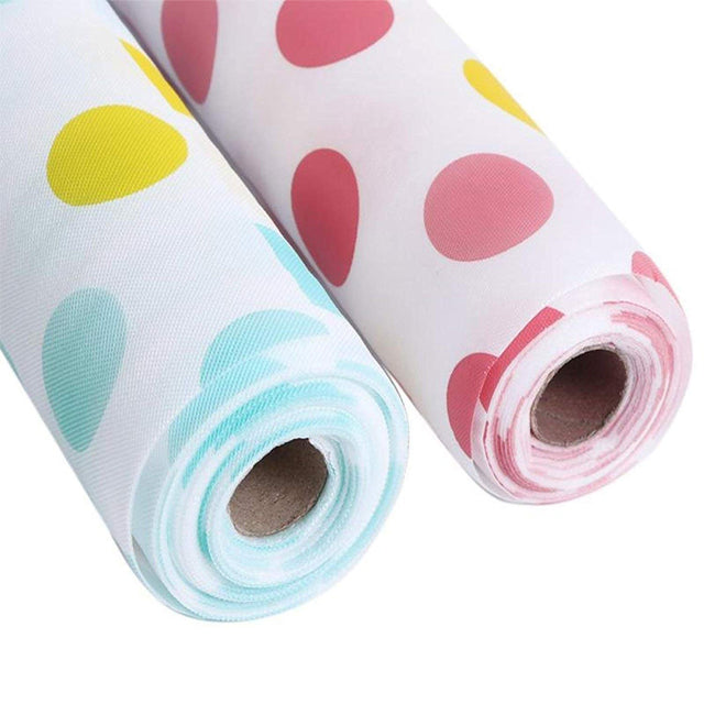 Anti Slip Kitchen Cupboard Liners Mat Roll Drawer Liner Mats Drawer Refrigerator Table Pad Waterproof Place Mat Set of 4 pcs | 24HOURS.PK